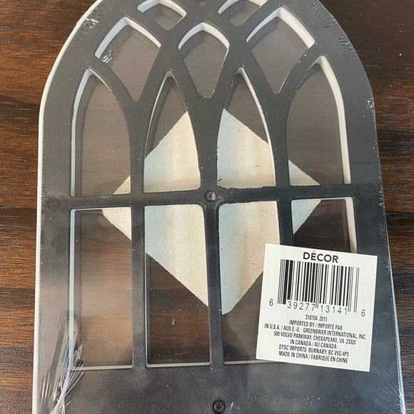 Welcome to Our Home White Farmhouse Window Sign 6.5 By 9 - Picture 4 of 5